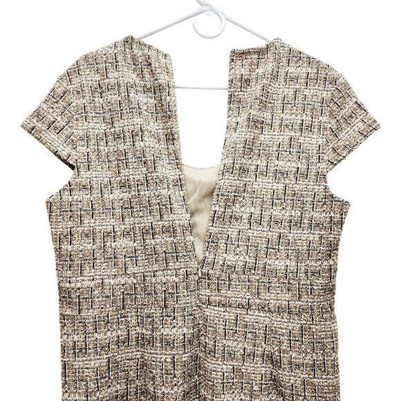 Grace Karin Womens Tweed Cap Sleeve Sheath Dress Back Zipper & Lining size XL - Picture 5 of 11